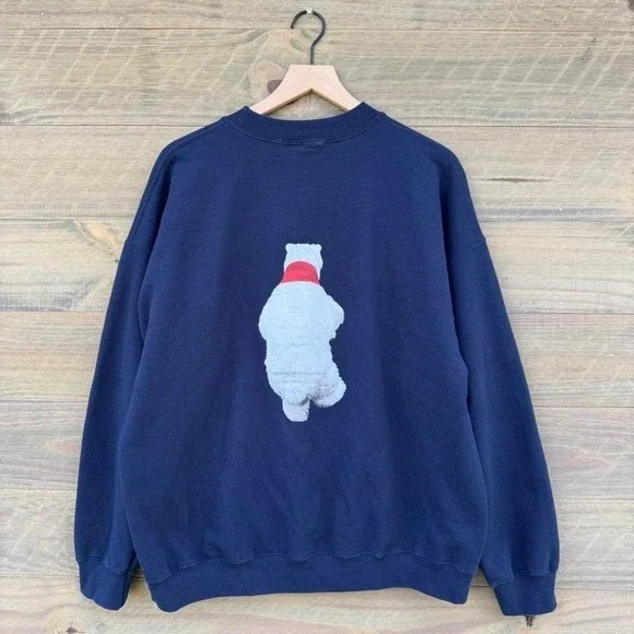Vintage 2000s Coca-Cola Atlanta Polar Bear Crewneck - Picture 2 of 4